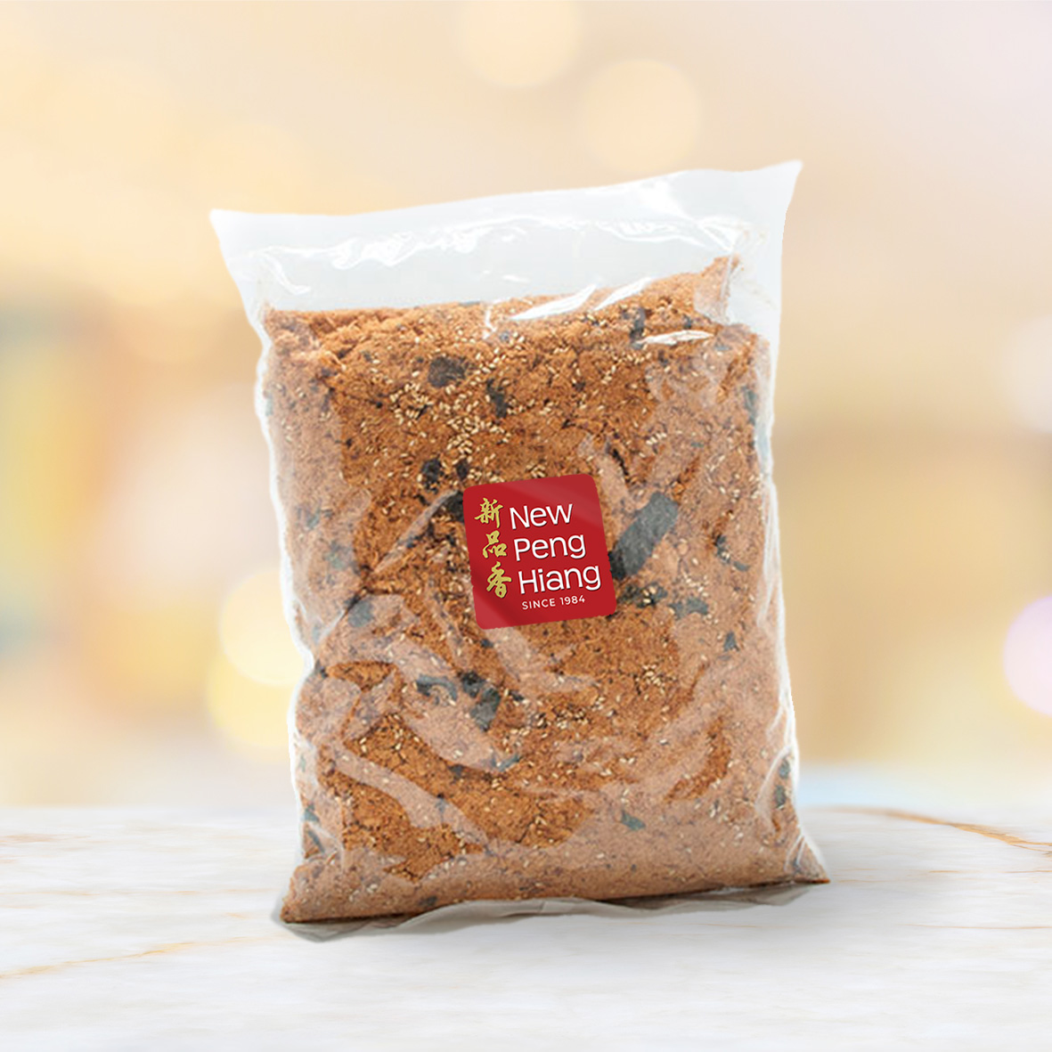 CRISPY SESAME SEAWEED PORK FLOSS 500G 酥脆芝麻紫菜猪肉松